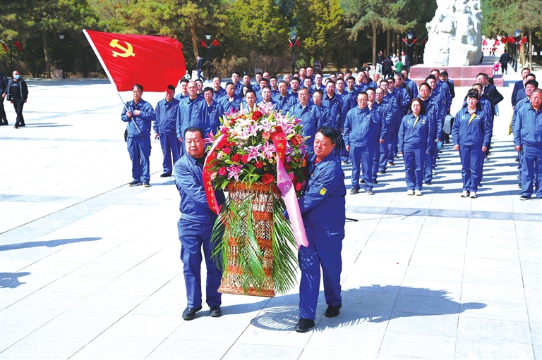 黨史學習走在前 奮發(fā)有為開新局 酒鋼集團公司推進黨史學習教育走深走實